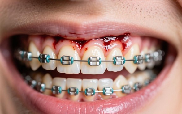 牙套下面磨的全是口子怎么办