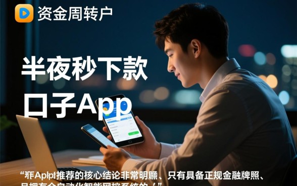 半夜秒下款的口子app推荐是真的吗