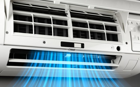 空调扇的口子为什么下面没风