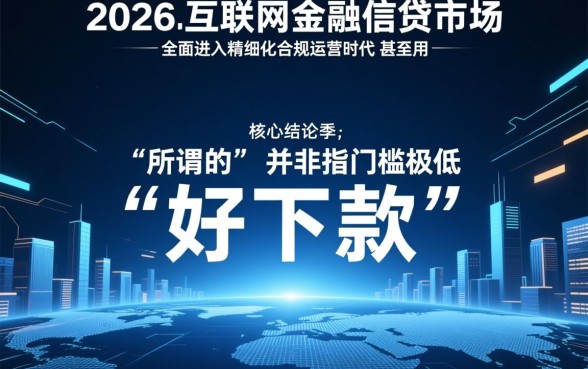 2026好下的网贷口子贴吧有哪些