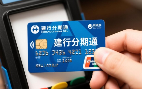 建行分期通的卡在哪里刷出来