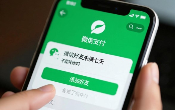 微信好友未满七天不能转账吗