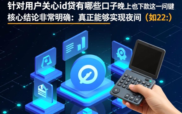 id贷有哪些口子晚上也下款