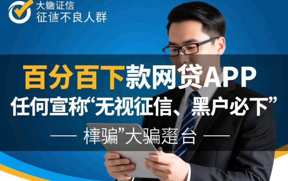 百分百下款的网贷app黑户是真的吗