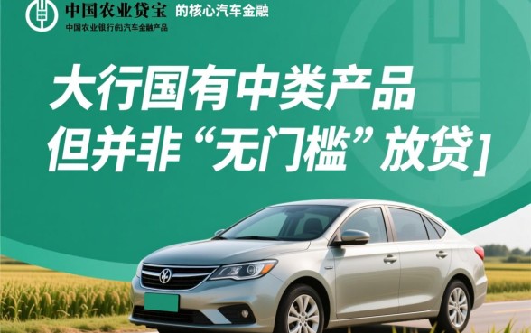 农行车贷宝贷款通过率怎么样