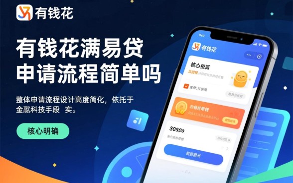 有钱花满易贷申请流程简单吗