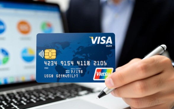 征信花了可以办visa卡吗