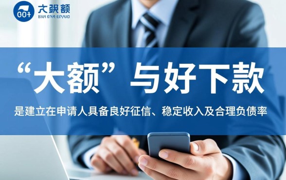 现在有没有大额好下款的口子