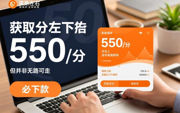 芝麻分550分必下款的口子有哪些