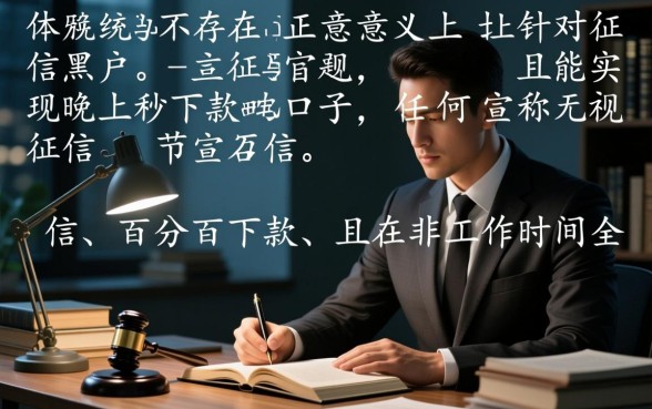 晚上黑户秒下款的口子有哪些