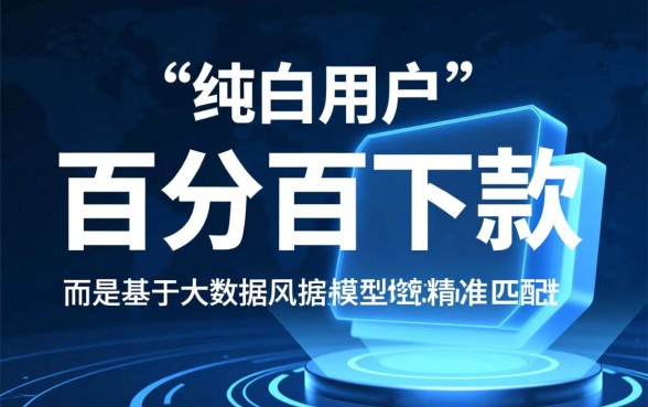 纯白用户百分百能下款的口子有哪些