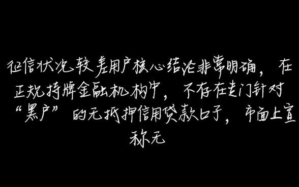 2026黑户必下款平台有哪些