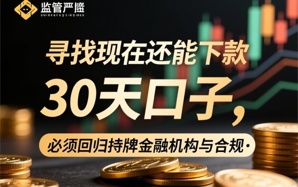 现在还能下款的30天的口子有哪些
