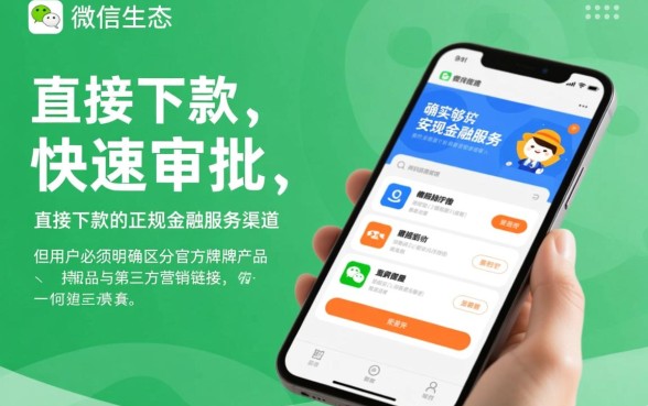 可以通过微信直接下款的口子