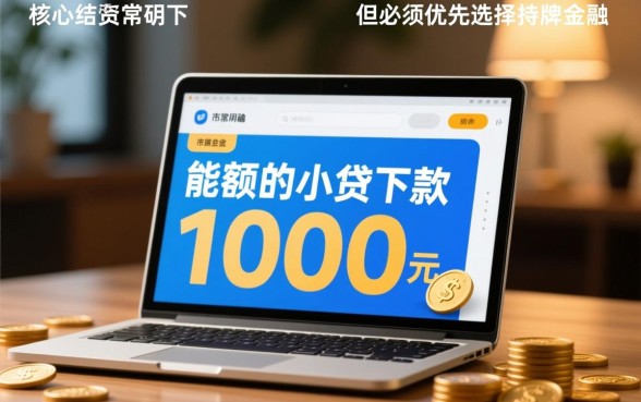 有没有能下1000的口子啊