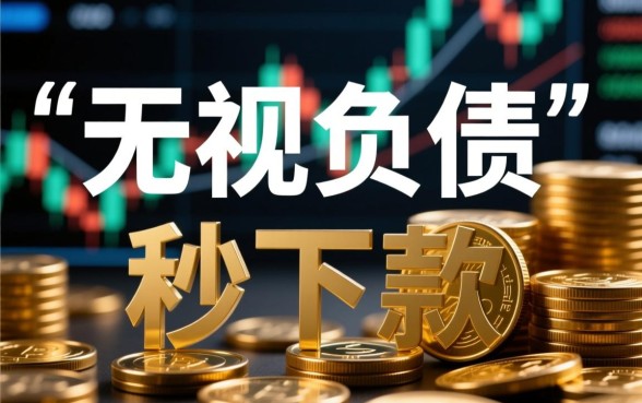 有没有无视负债秒下款的口子