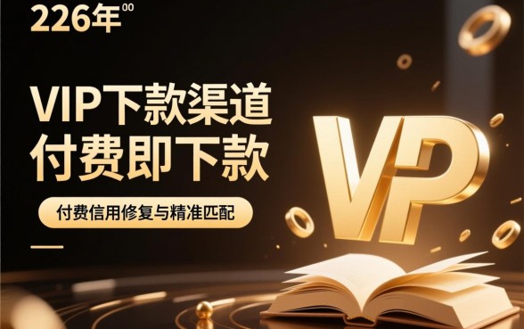 2026买vip下款的口子有哪些