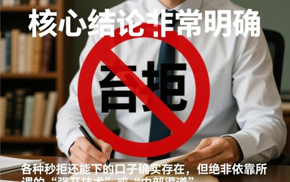 各种秒拒还能下的口子有没有