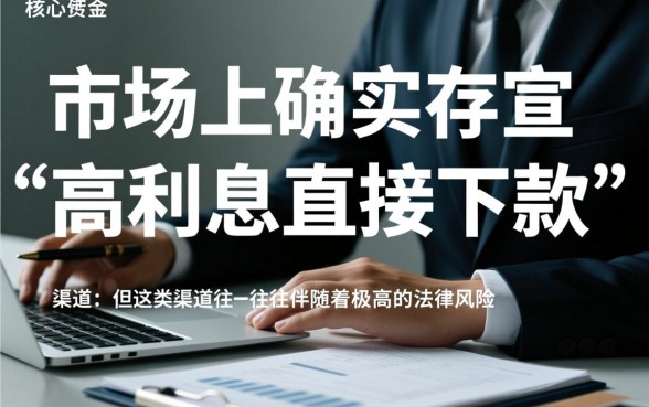 有没有高利息直接下款的口子