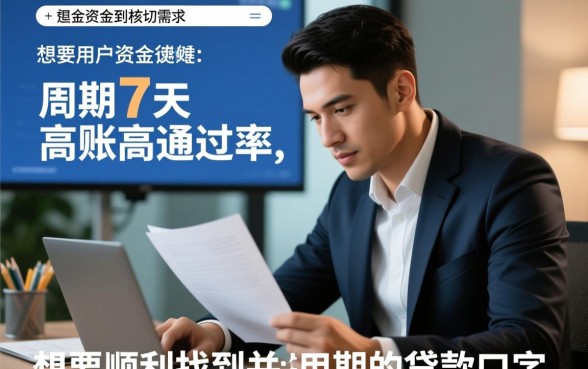 周期7天的贷款口子好下款的吗