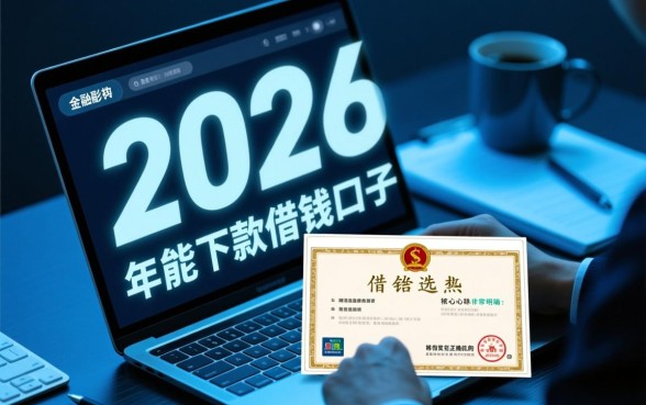 2026年能下款的借钱口子