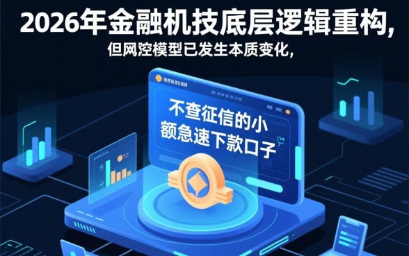 不查征信的小额急速下款口子