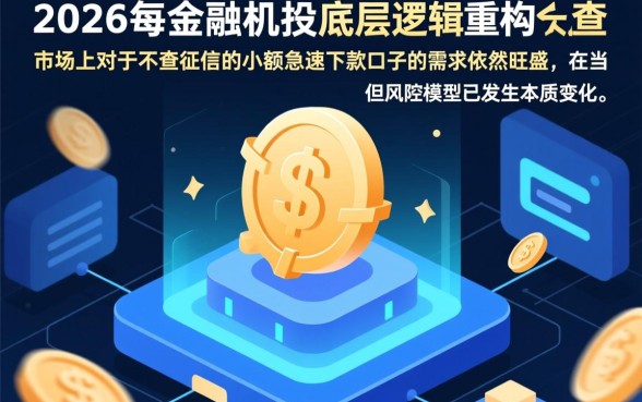 不查征信的小额急速下款口子