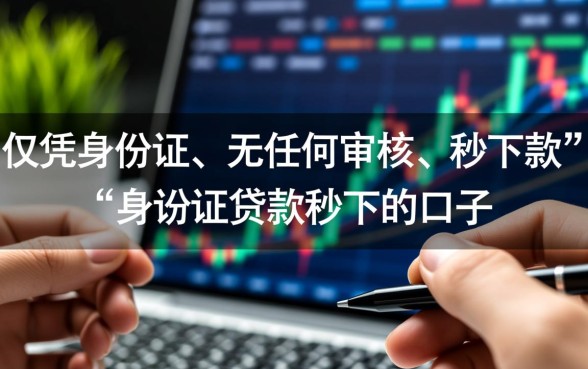 身份证贷款秒下的口子有哪些