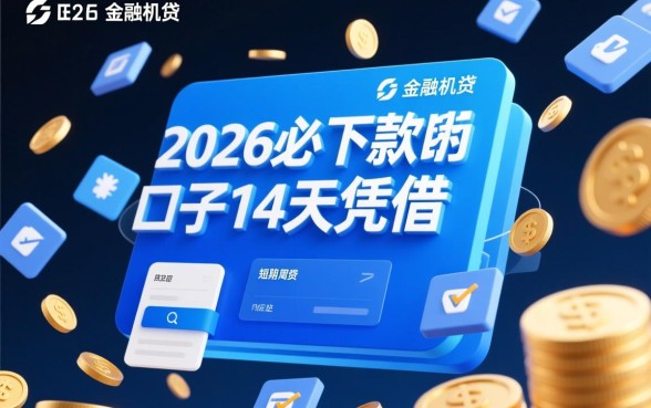 2026年14天必下款口子怎么申请