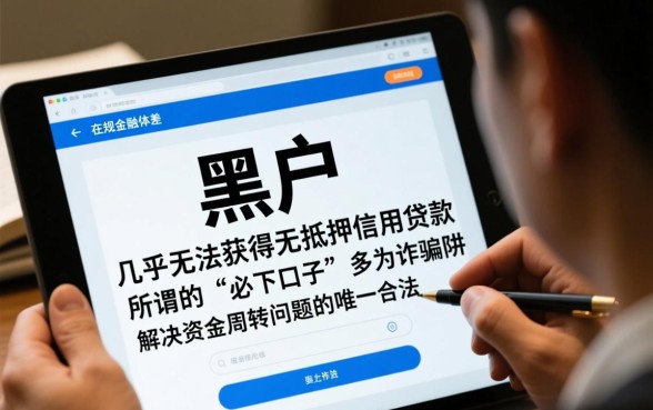 黑户能下款的网贷口子有哪些