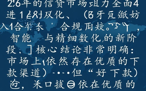 2026有没有好下款的口子