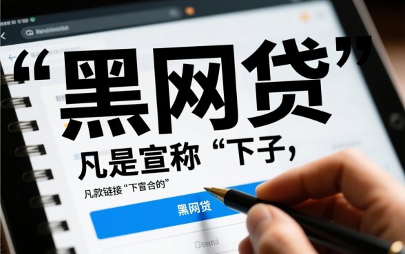 2026征信黑了能下款的口子