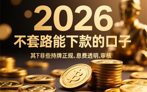 2026不套路能下款的口子是真的吗