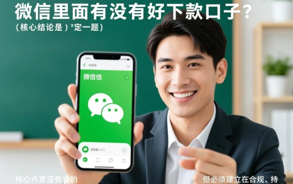 微信里面有没有好下款的口子