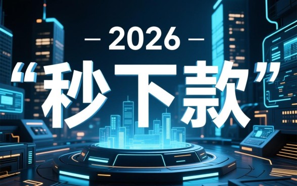 2026有什么秒下款的口子
