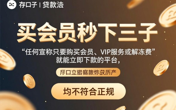 有没有买会员秒下三千的口子