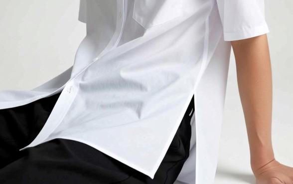 衬衫下面多出来的口子干什么