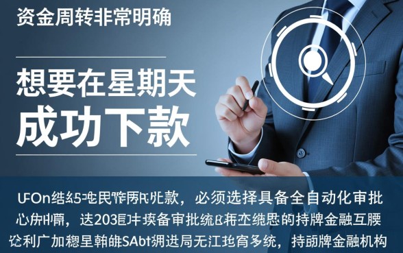 2026星期天能下款的口子有哪些