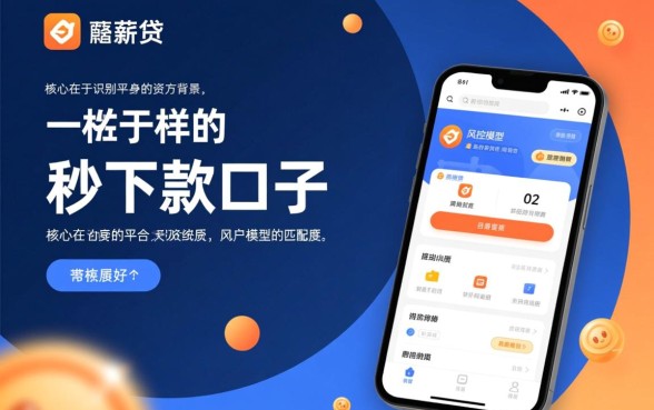 和暖薪贷一样的秒下款的口子