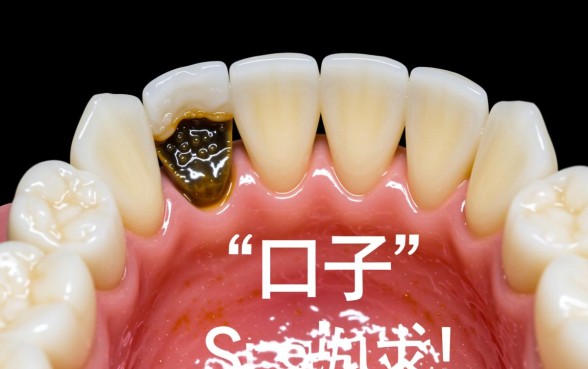 种的牙底下有个口子怎么办