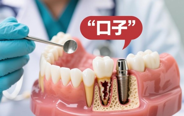 种的牙底下有个口子怎么办