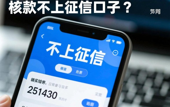 好下款的不上征信的口子有吗