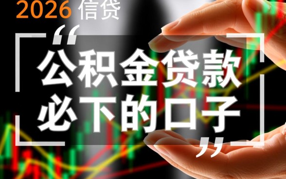 有没有公积金贷款必下的口子