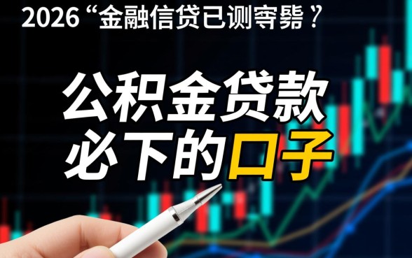 有没有公积金贷款必下的口子