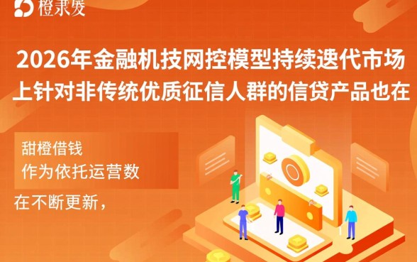 甜橙借钱黑户也能下款的口子