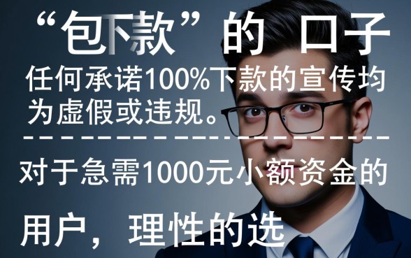 1000包下款的口子有哪些