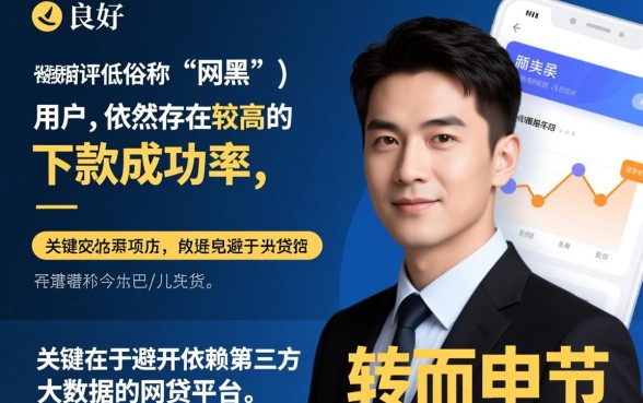 征信好网黑了还能下款的口子有哪些