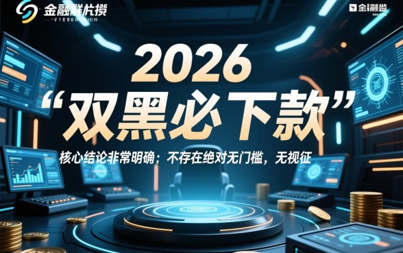 2026年双黑必下款的网贷是真的吗