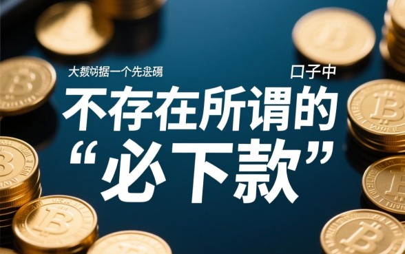 网黑谁能推荐个必下款的口子