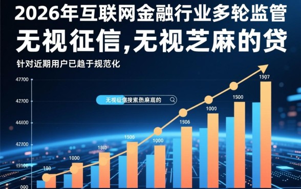 无视征信无视芝麻的贷款口子